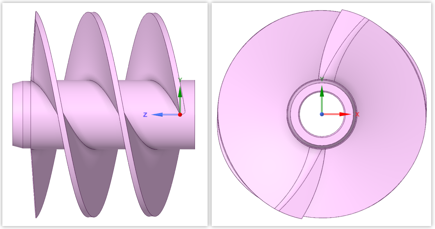Cfturbo2022逆向设计诱导轮教程